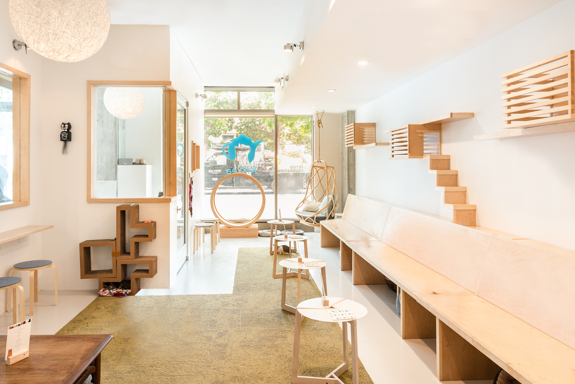 Kit Tea Cat Cafe, San Francisco, CA Kwan Design Architects